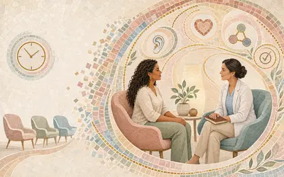 Ilustração do artigo: Mais tempo para cuidar: tempo de espera vs. tempo de consulta